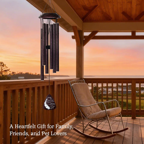 Howarmer wind chimes tuned aluminum tubes deliver soothing tones in any breeze.