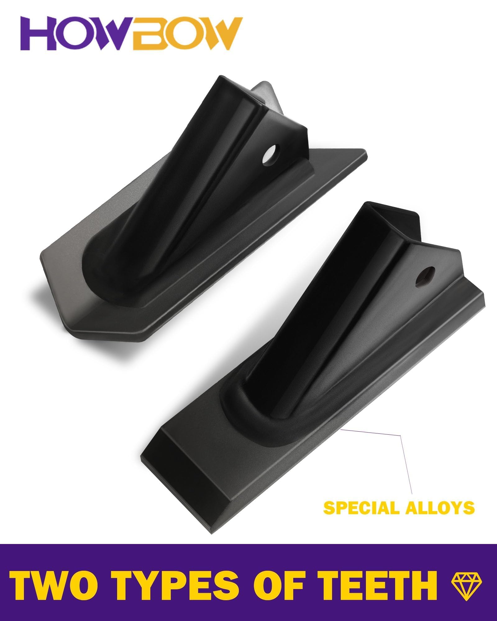 HOWBOW reinforced shank provides stable performance under load