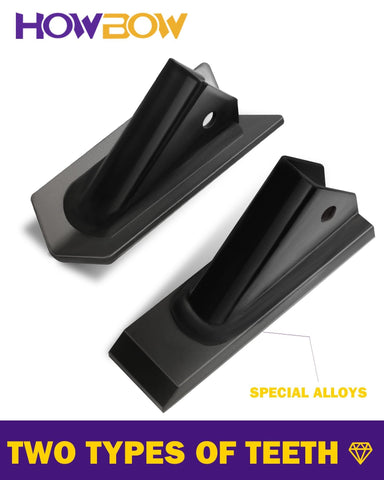 HOWBOW reinforced shank provides stable performance under load