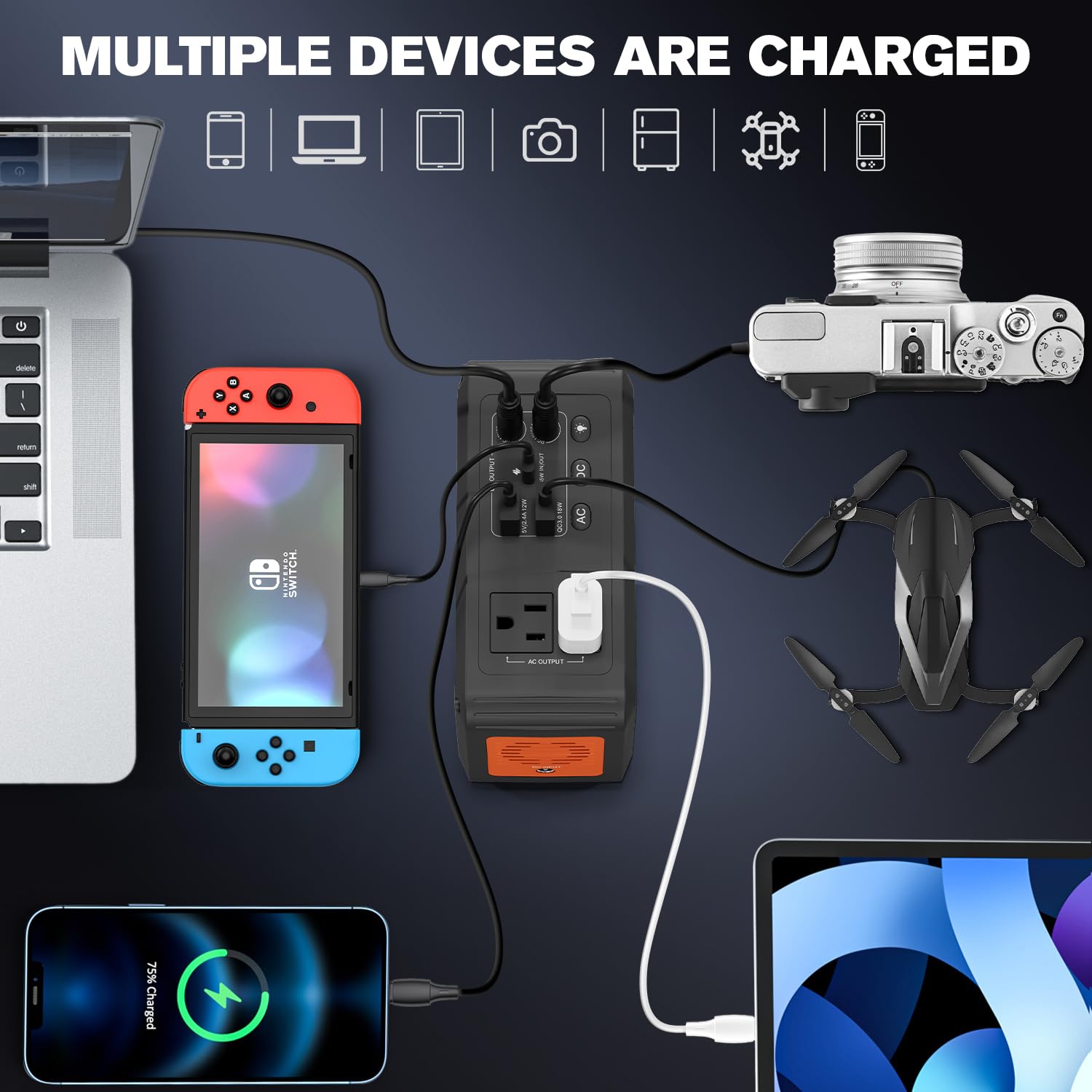 HOWEASY rugged design with 6-layer BMS protects gear