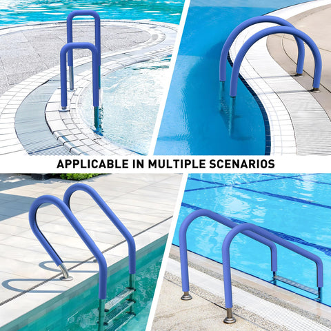 HOXHA sunproof outer layer resists fading for outdoor pools.