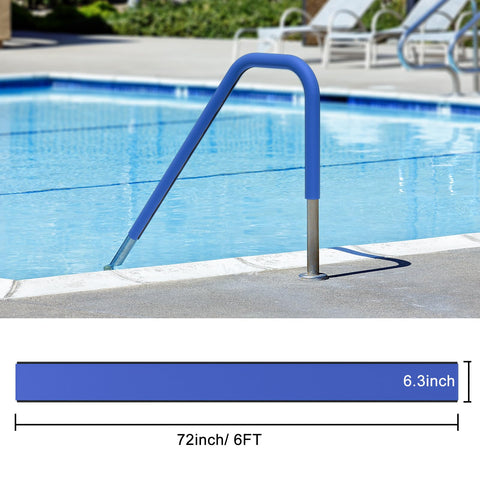 HOXHA zipper-handrail cover enables quick installation on pool ladders.