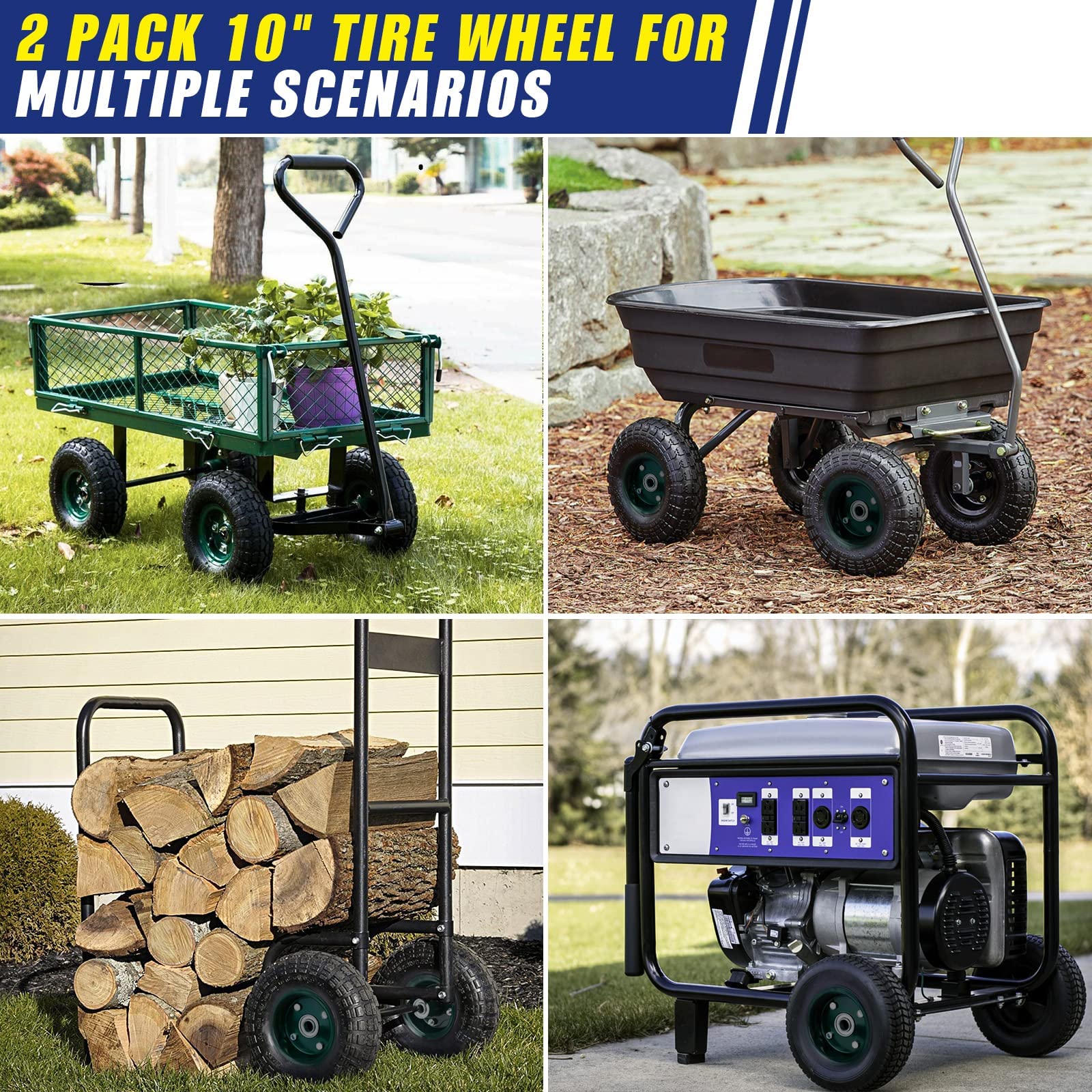 HOXWELL garden wagon universal compatibility suitable for many carts
