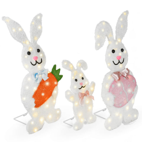 HOYECHI bunny decor for home and events creates a festive atmosphere.