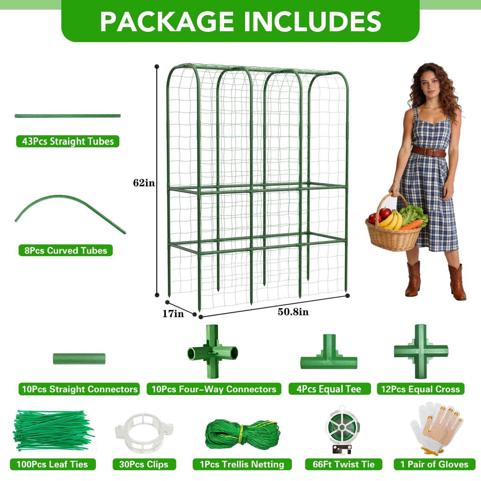 Hoyejyou garden clips and ties keep vines secure without damaging stems.