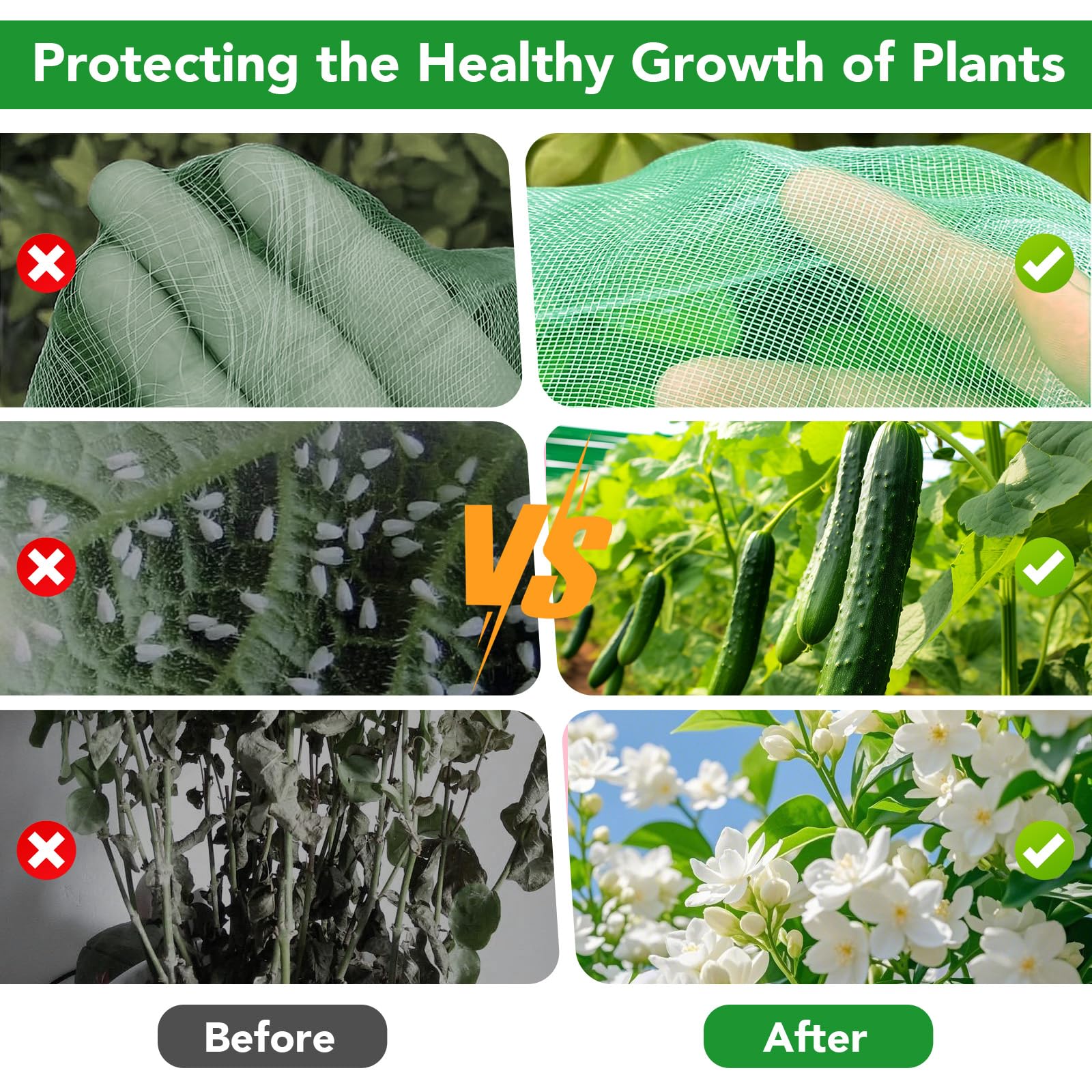 Hoyejyou ultra-fine mesh blocks pests while allowing air flow