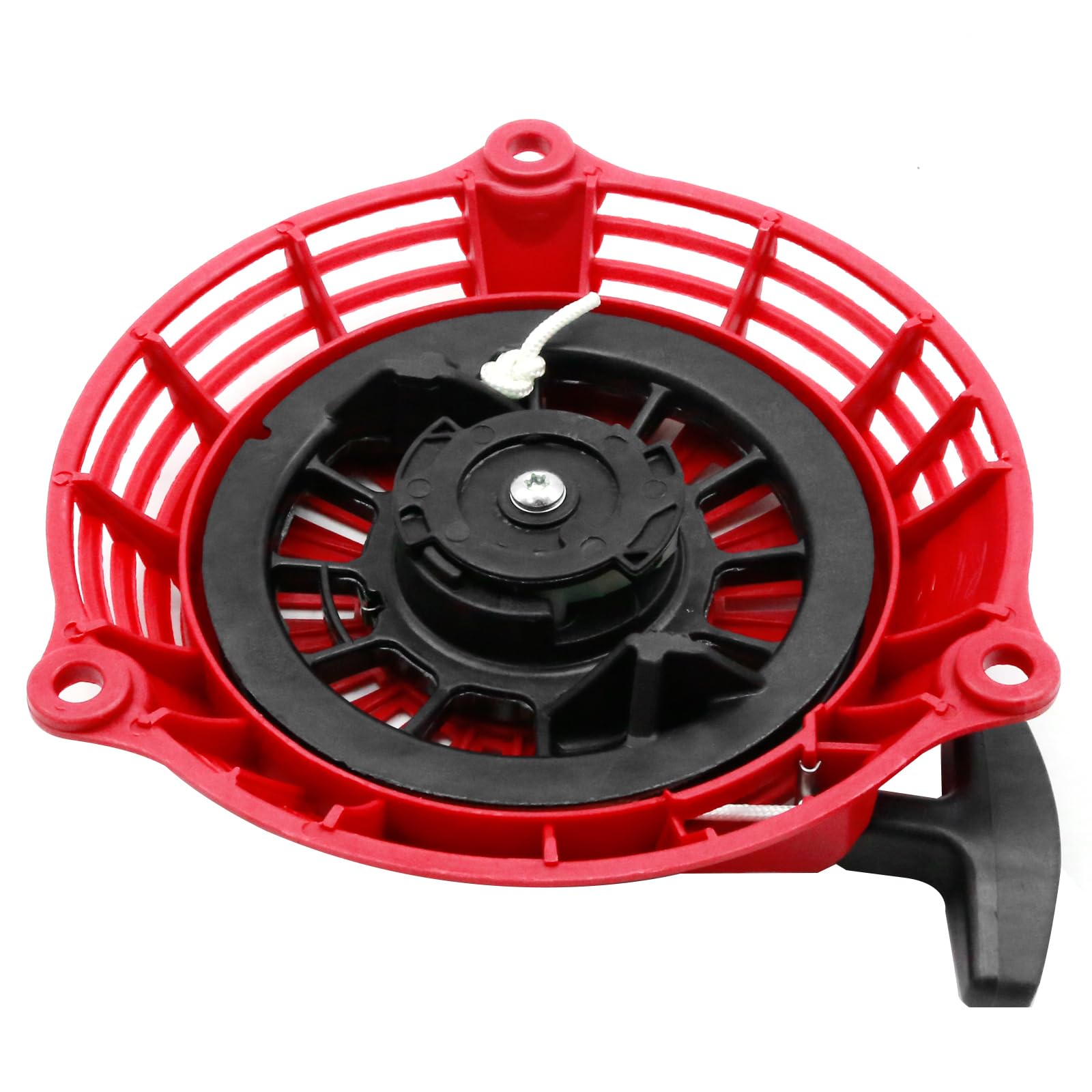 Hoypeyfiy brand recoil starter back view emphasizing build quality.