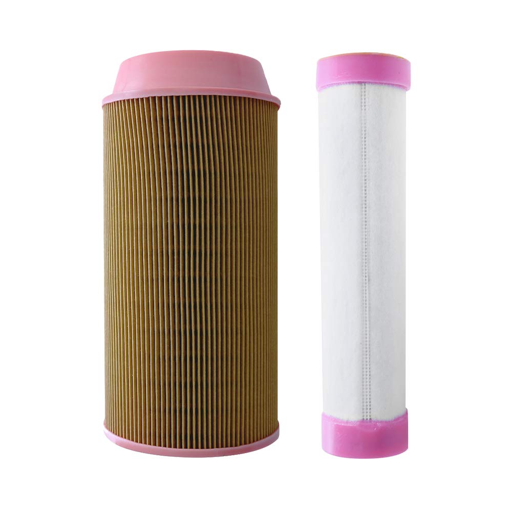 Hoypeyfiy inner air filter for Kubota ZD323 ensures precise fit and clean intake