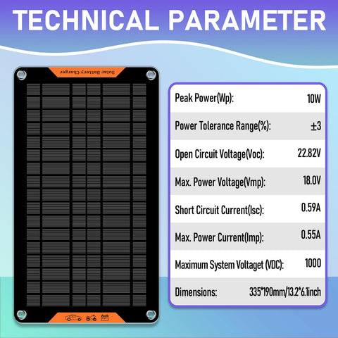 Hoysicy built-in microprocessor control optimizes charging for battery health.