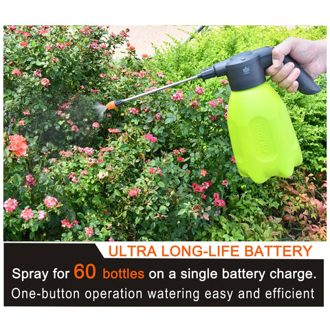 HOYYIAY ES2 extended nozzle reaching tight spaces with ease