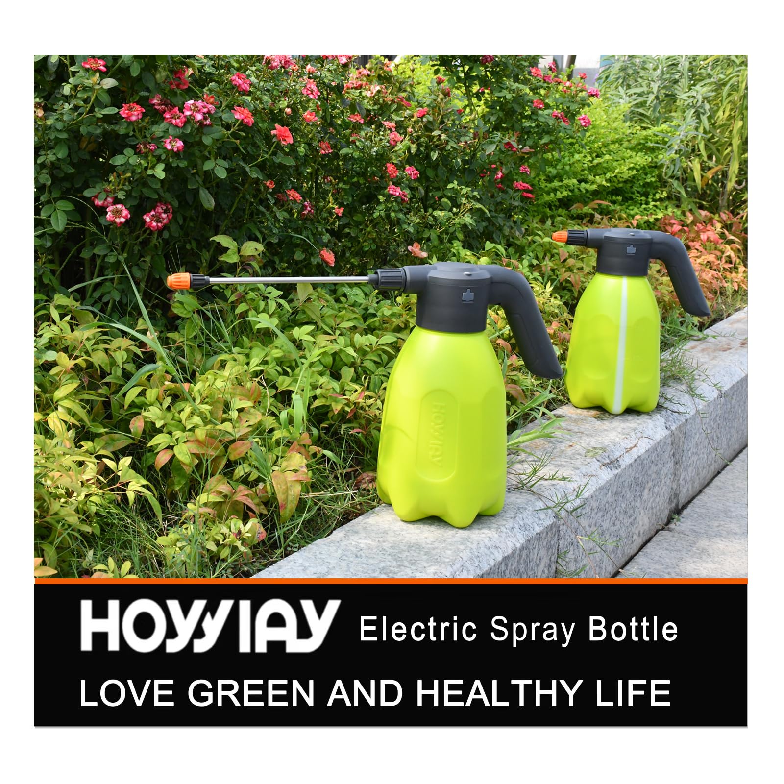 HOYYIAY ES2 in action for gardening tasks and quick cleanup