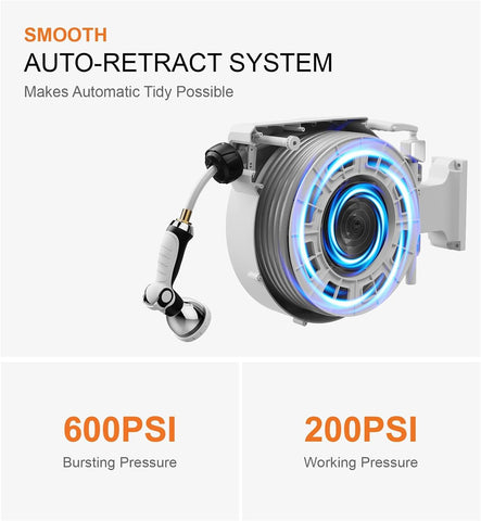 HOZEREEL durable build minimizes leaks and wear in daily use.