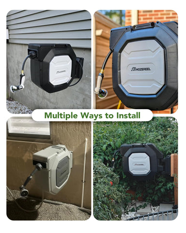 HOZEREEL durable build withstands outdoor use over time.