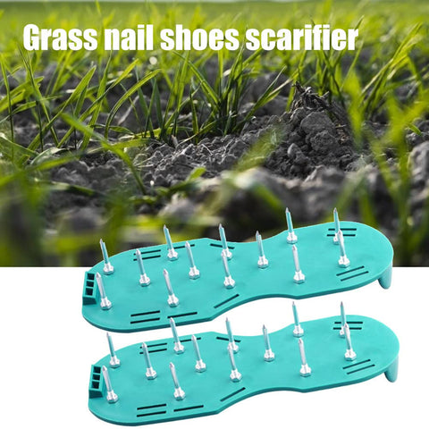 Hozzwhoo spike close-up highlights durable spikes for robust aeration