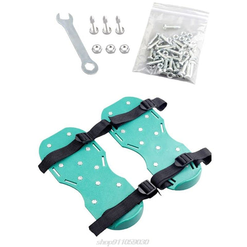 Hozzwhoo adjustable straps ensure secure fit during mowing
