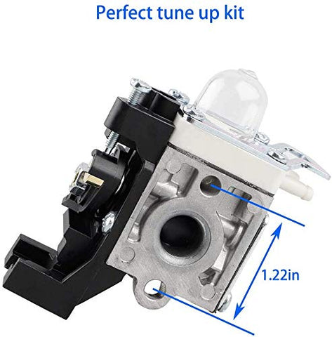 HPENP carburetor kit shows air filter and fuel lines ready for installation