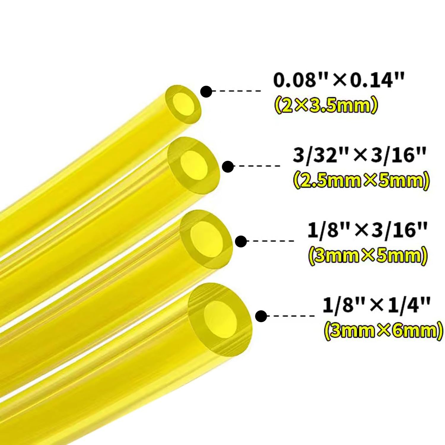 HPENP 4 feet fuel line length enables easy routing and performance