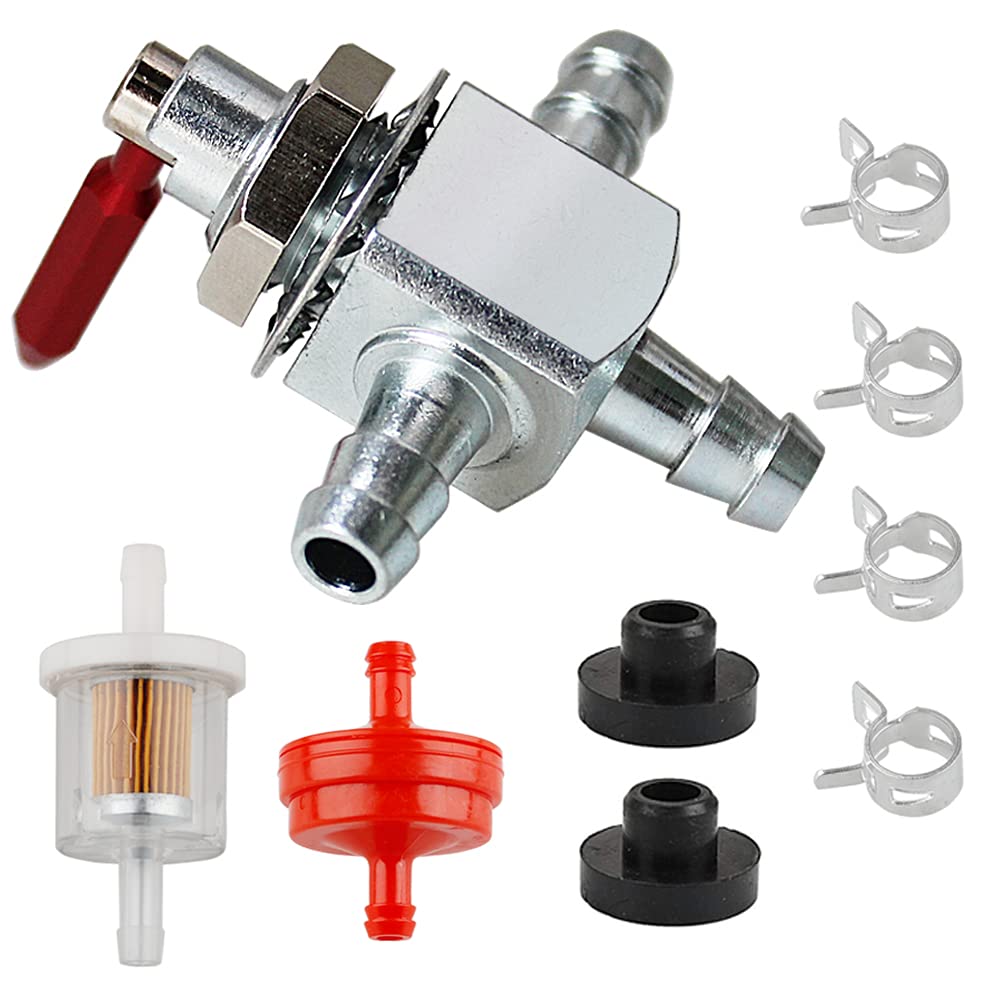 HPENP fuel shut-off valve two-way with 1/4in barbs for precise fuel control