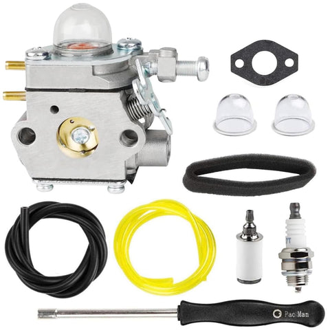 HPENP WS210 carburetor close-up for reliable 25cc engine performance.
