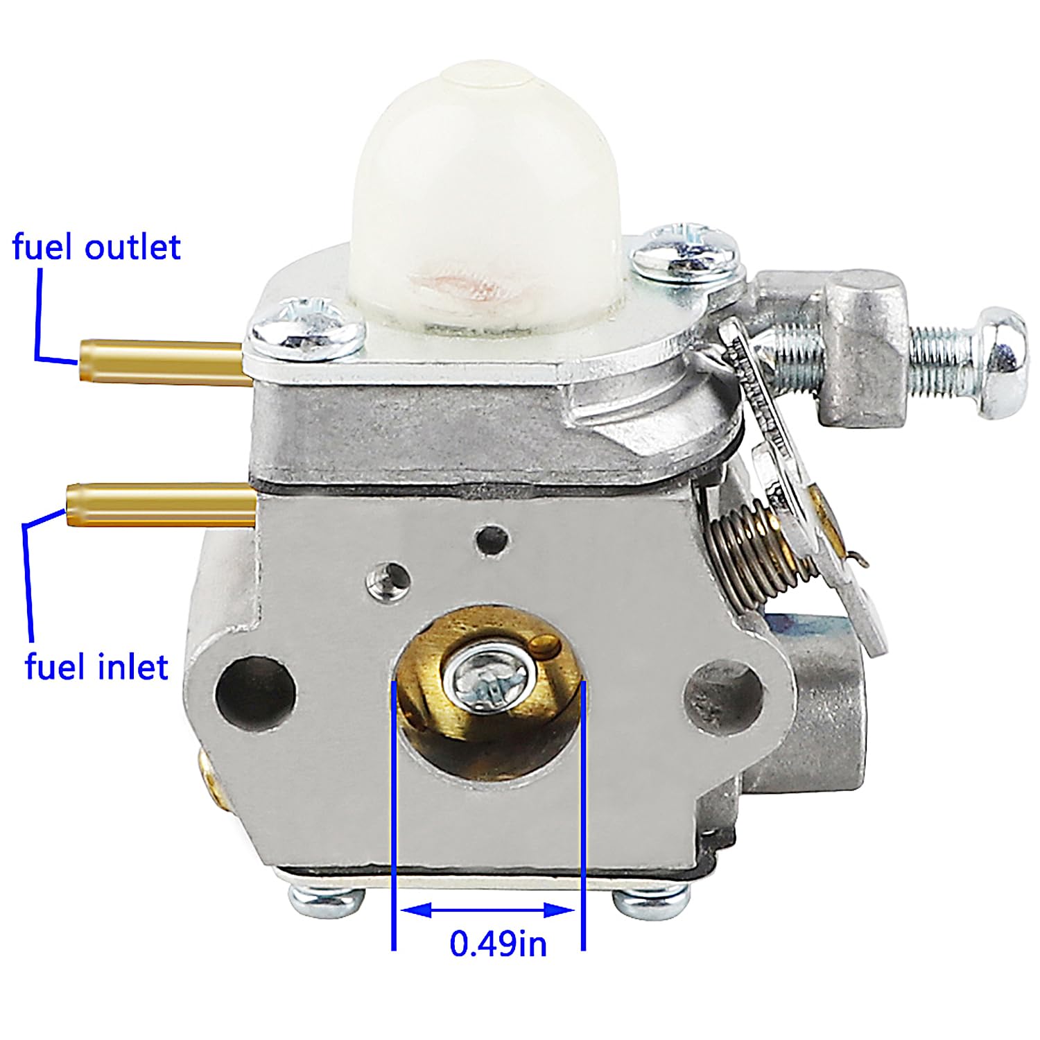 HPENP WS2200 carburetor installed on a weed eater for smooth starts.