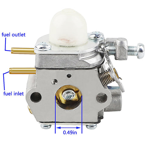 HPENP WS2200 carburetor installed on a weed eater for smooth starts.