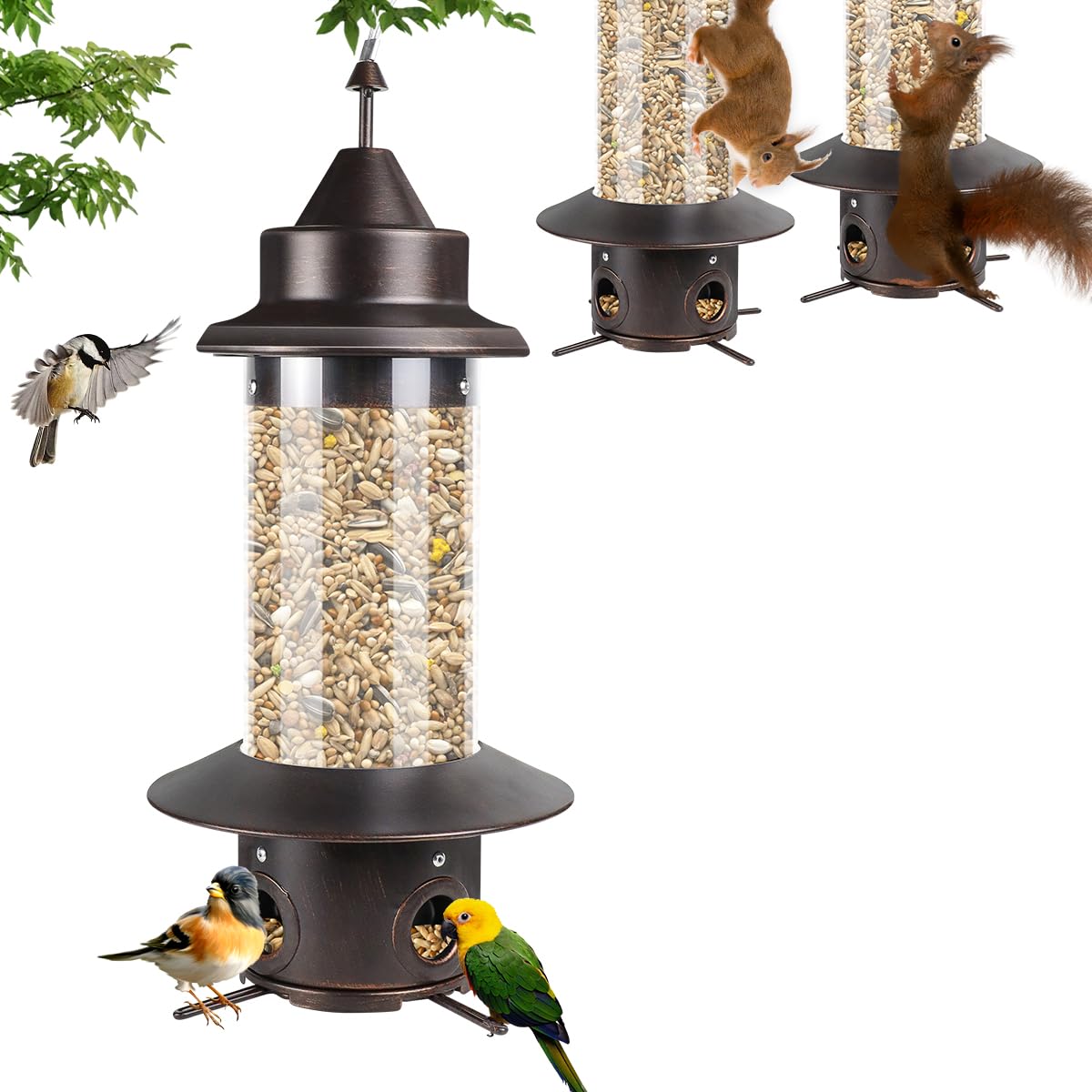 HPEVA bronze outdoor hanging design fits garden spaces