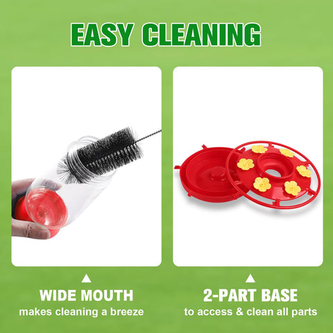 Leak-proof base minimizes spills during breezy days