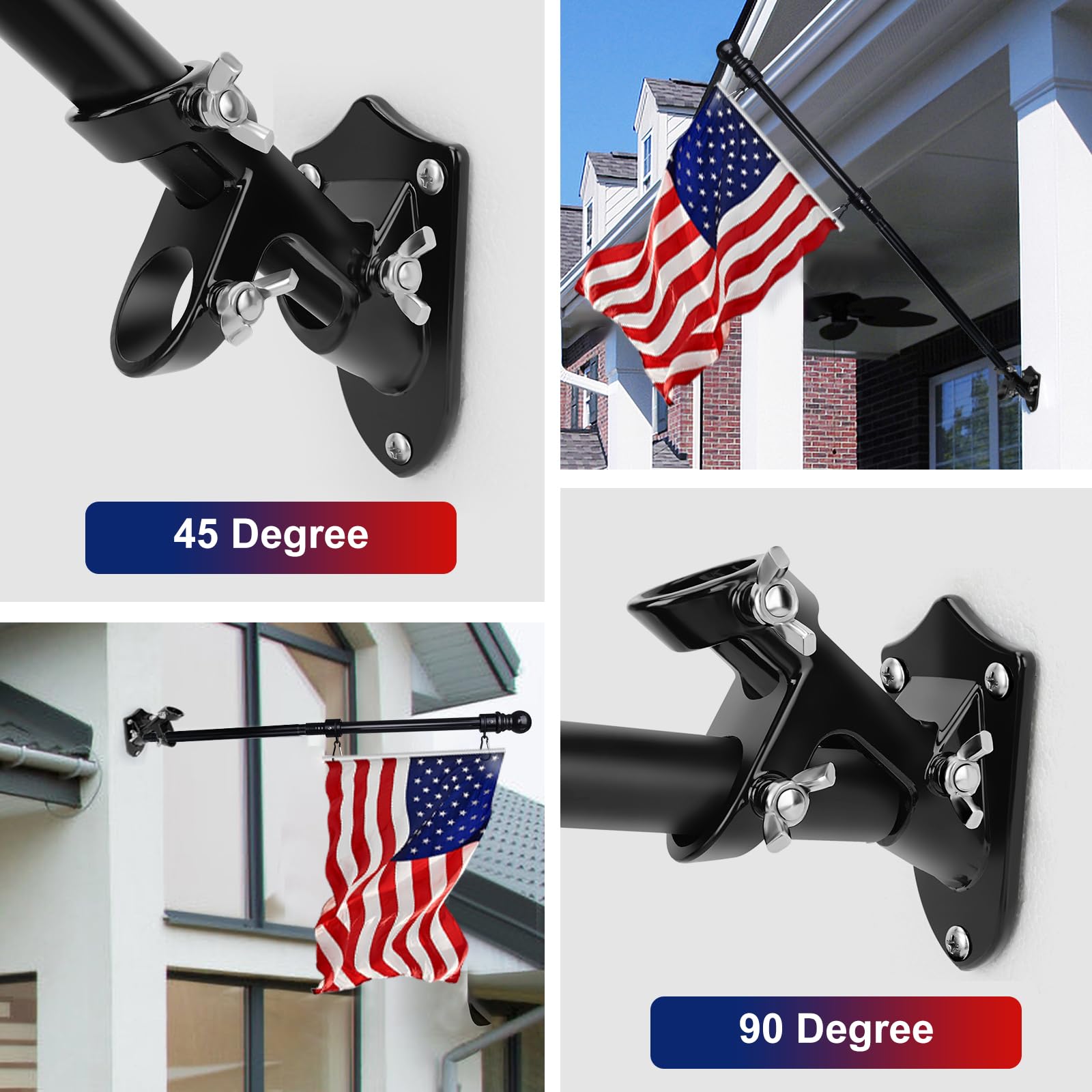 HPGOED stainless hardware emphasizes durable, corrosion-resistant components for reliable outdoor installation.