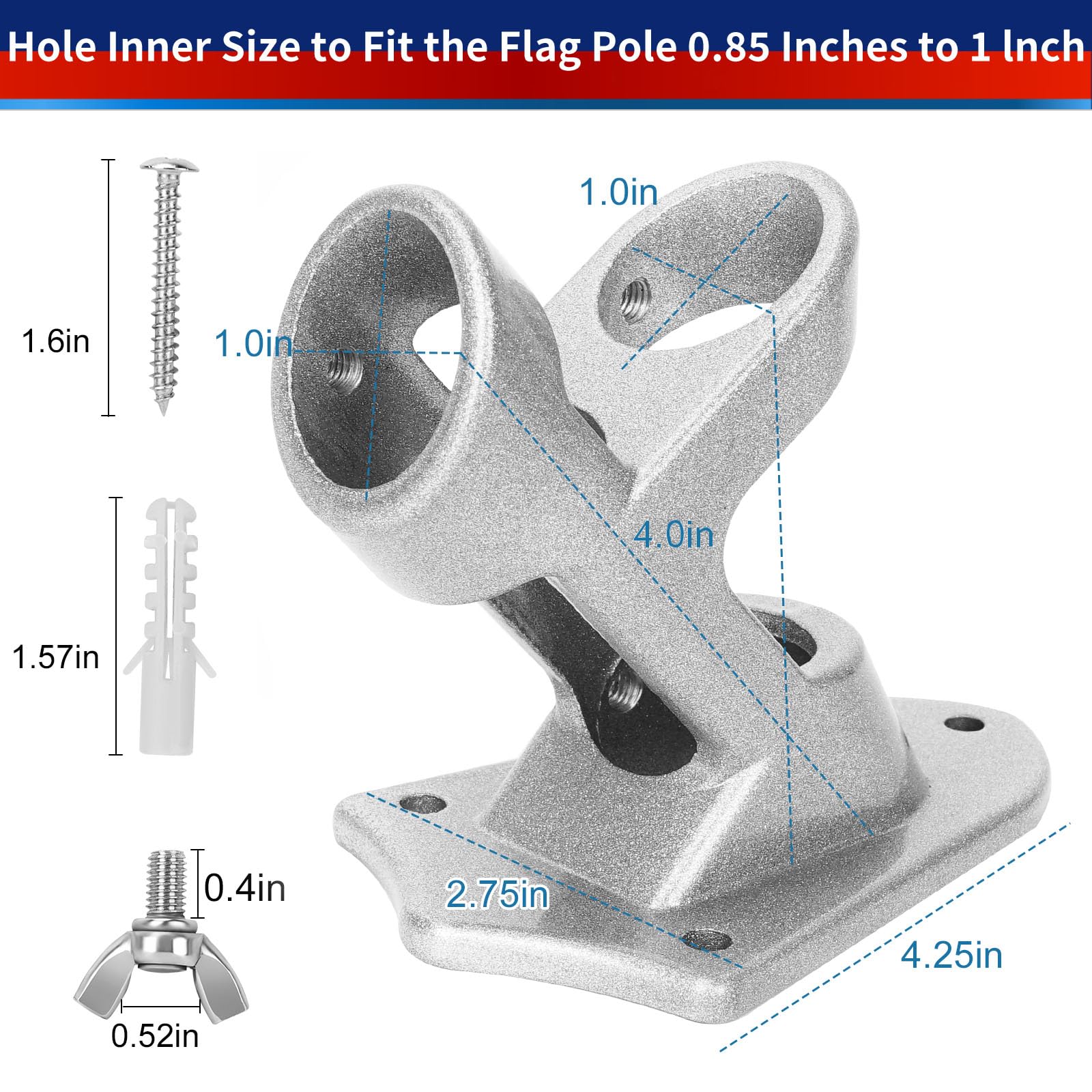 HPGOED stainless steel accessories stay rust-free and durable outdoors.