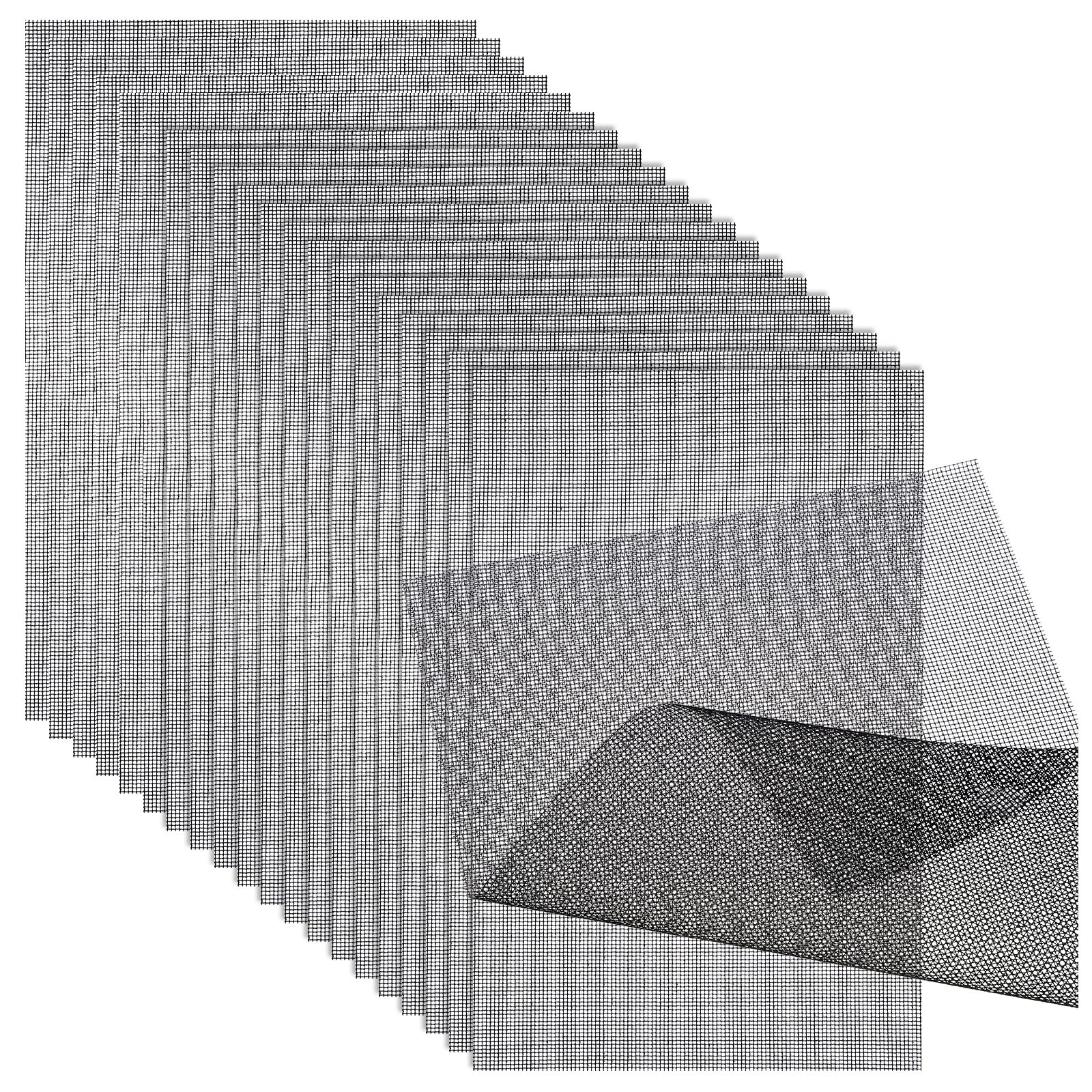 Hpmjz flower pot hole mesh pad at the bottom for tidy drainage and soil retention.