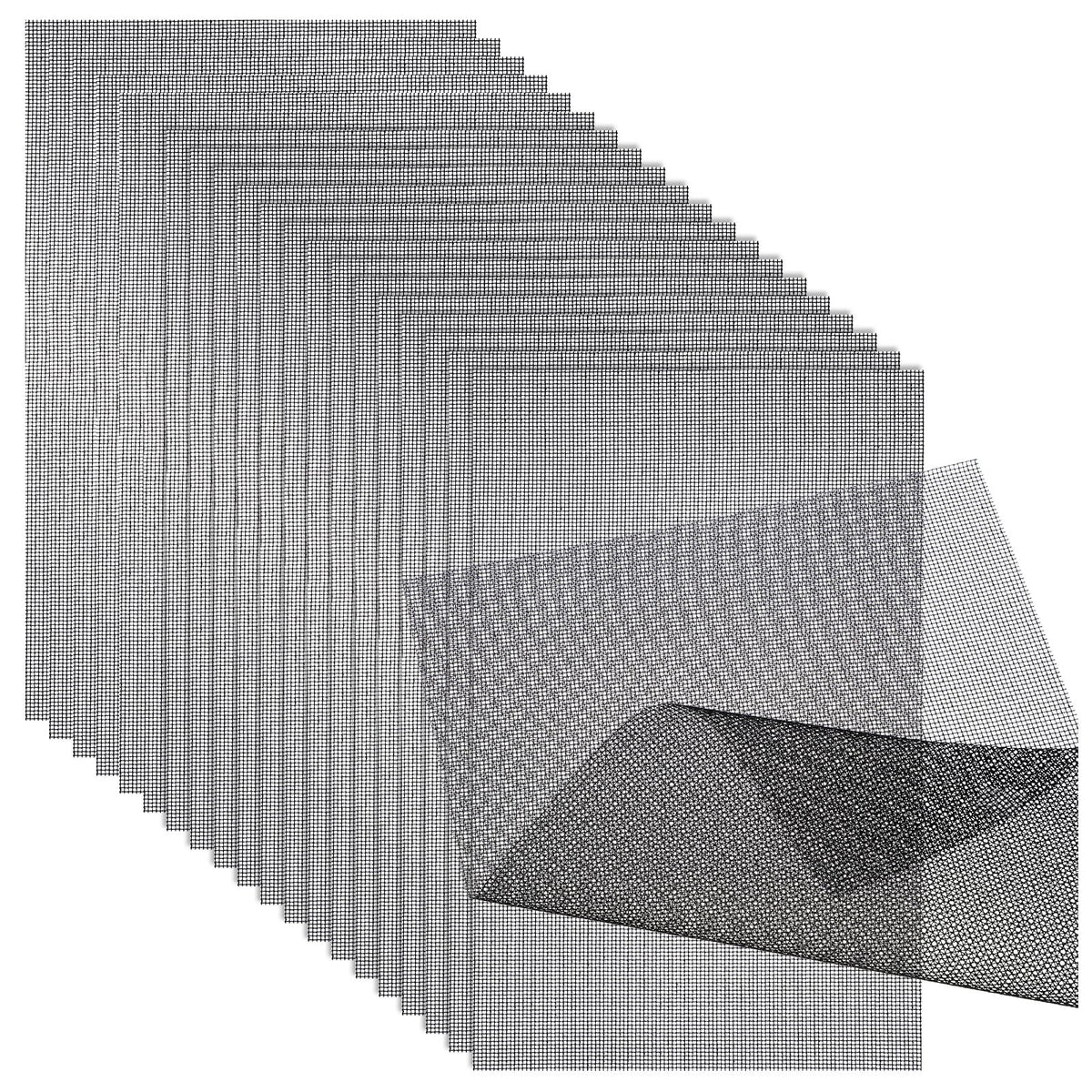 Hpmjz flower pot hole mesh pad at the bottom for tidy drainage and soil retention.