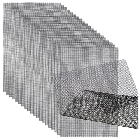 Hpmjz flower pot hole mesh pad at the bottom for tidy drainage and soil retention.