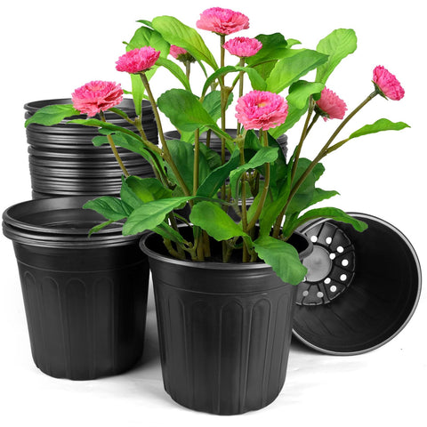 HQAUT 2 gallon pot with 8.7 inch opening for easy transplanting