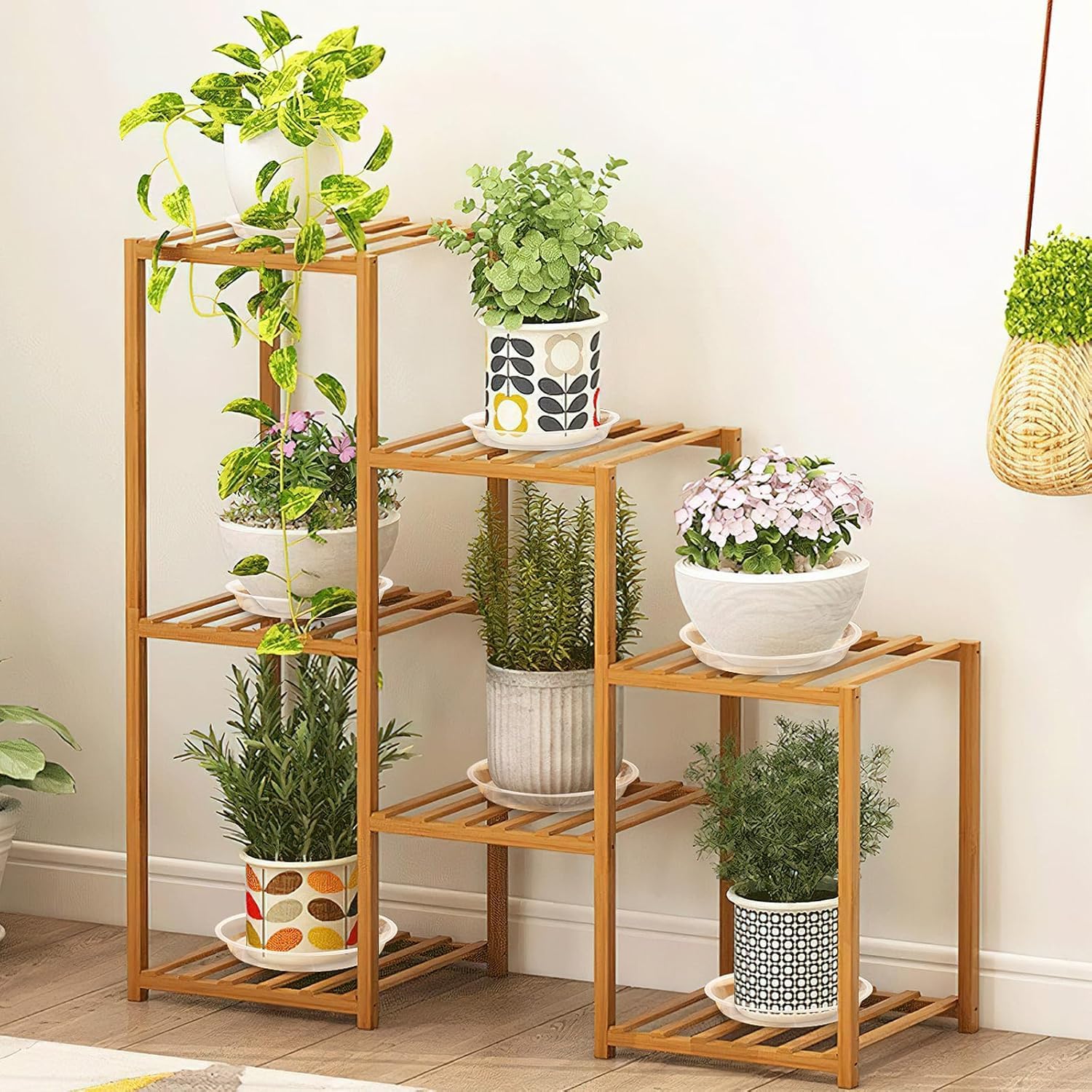 HQAUT clear plant saucer 16-inch protects surfaces for big planters.