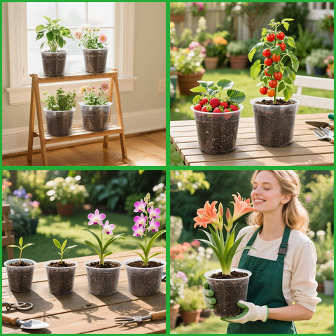 HQAUT multi-size pack for seedlings, indoors or outdoors.