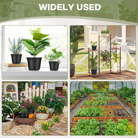 HQAUT durable plastic design supports reuse across growing seasons.