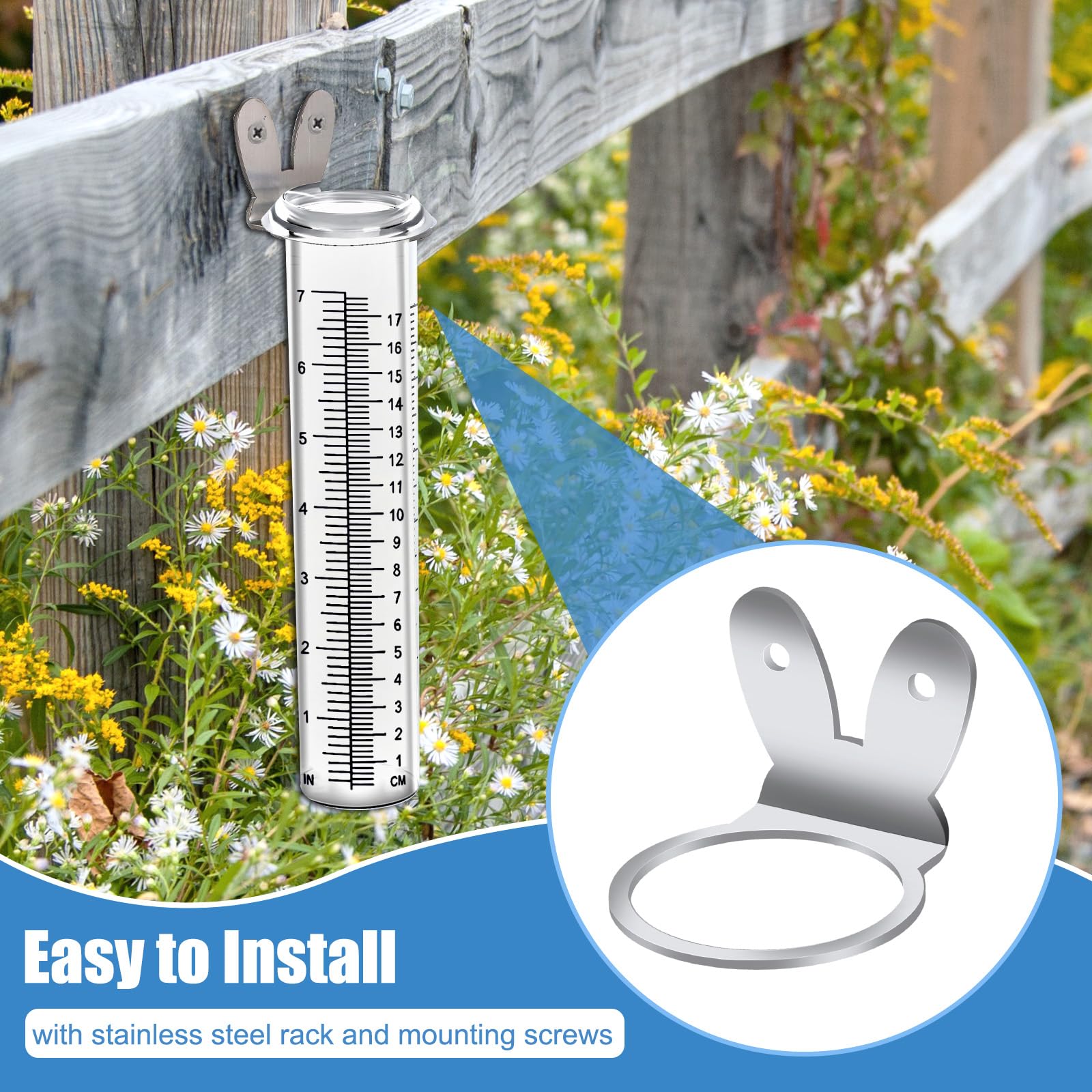 HQcontL dual-scale readout with inch and mm for quick readings.