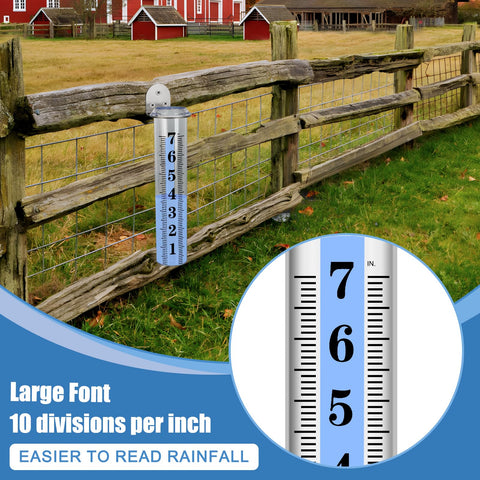 HQcontL thickened plastic tube offers clear, weather resistant measurement