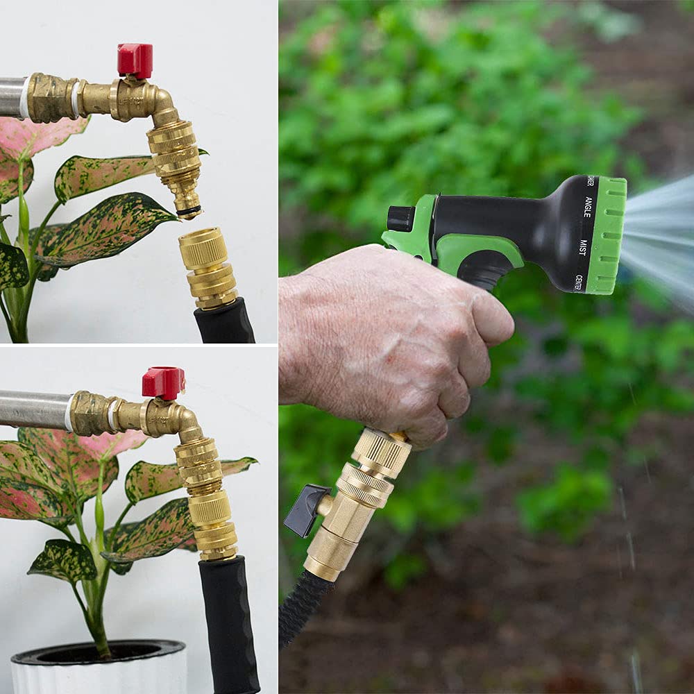 HQMPC 3-year warranty on brass quick connectors provides peace of mind