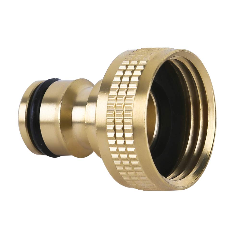 HQMPC brass thread 3-4 inch GHT connection for standard hoses