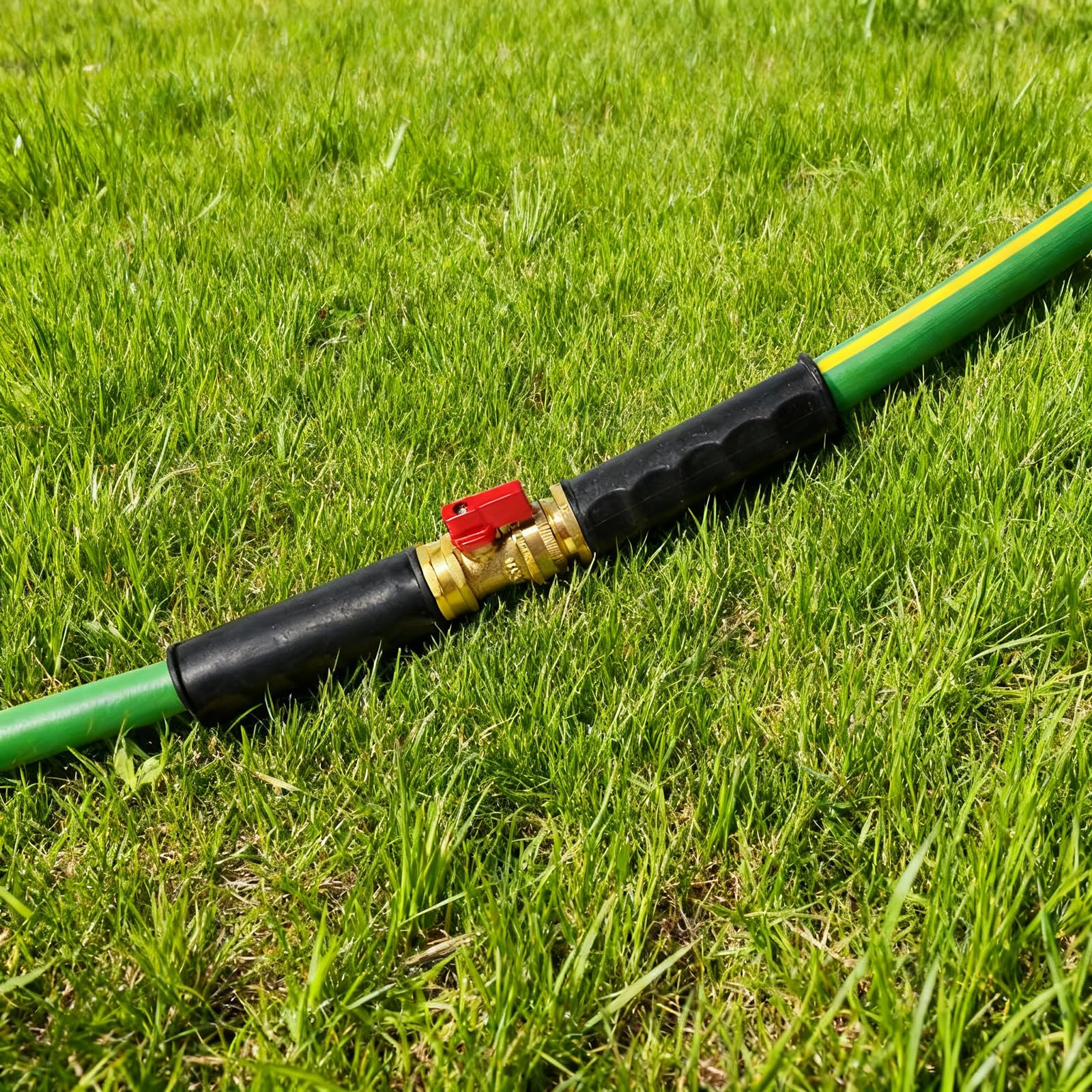 HQMPC valve kit ready for garden use and quick hose connections