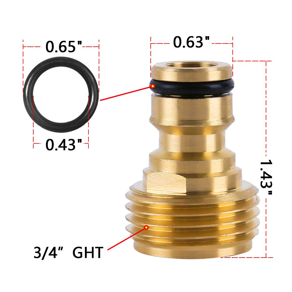 HQMPC connection supports up to 200 PSI for steady water flow