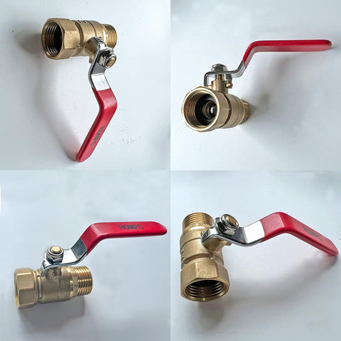 HQMPC durable brass valve designed for outdoor garden use