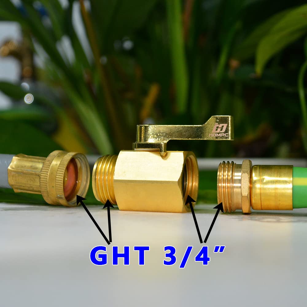 HQMPC 3/4-inch valve in action suitable for irrigation tasks.