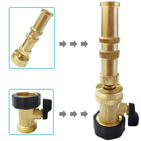 HQMPC valve hand-tightens smoothly for tool-free shut-off.