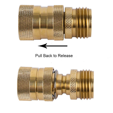 HQMPC no-screw quick-connect promotes smoother hose management