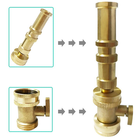 HQMPC close-up of solid brass construction highlighting durability.