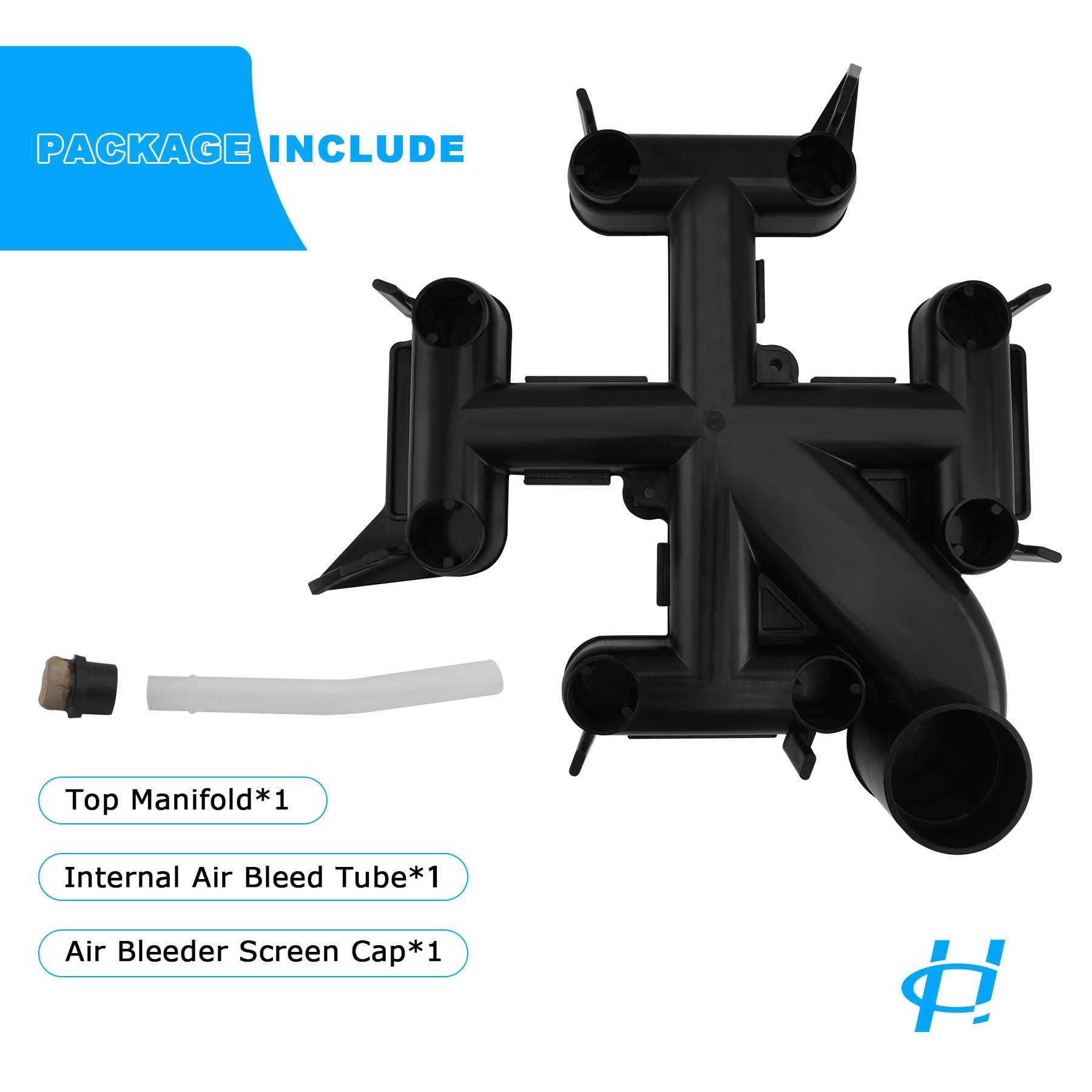 HQPASFY air bleed tube enhances filtration flow and simplifies maintenance access.