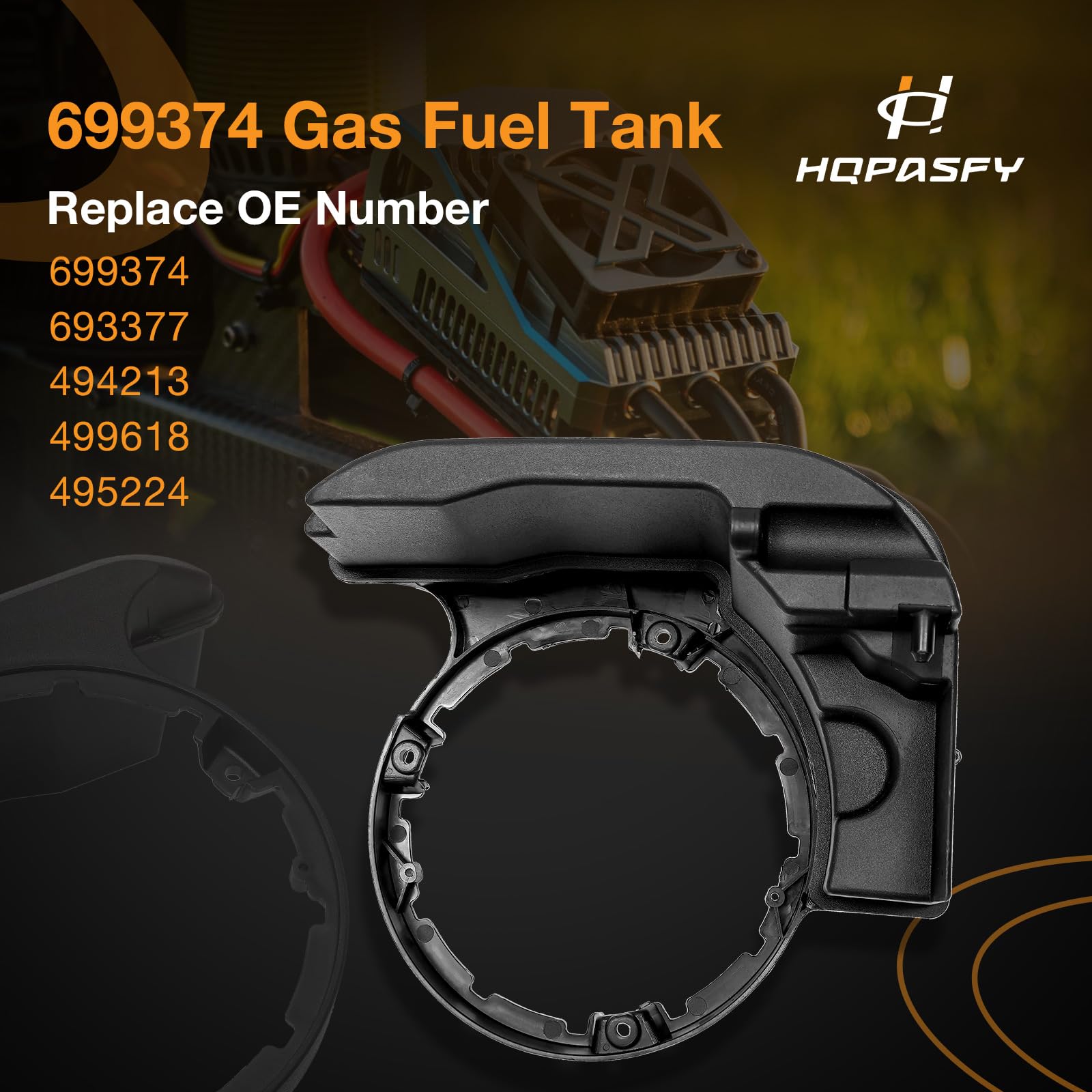 HQPASFY compatible tank for BS engines ready for replacement