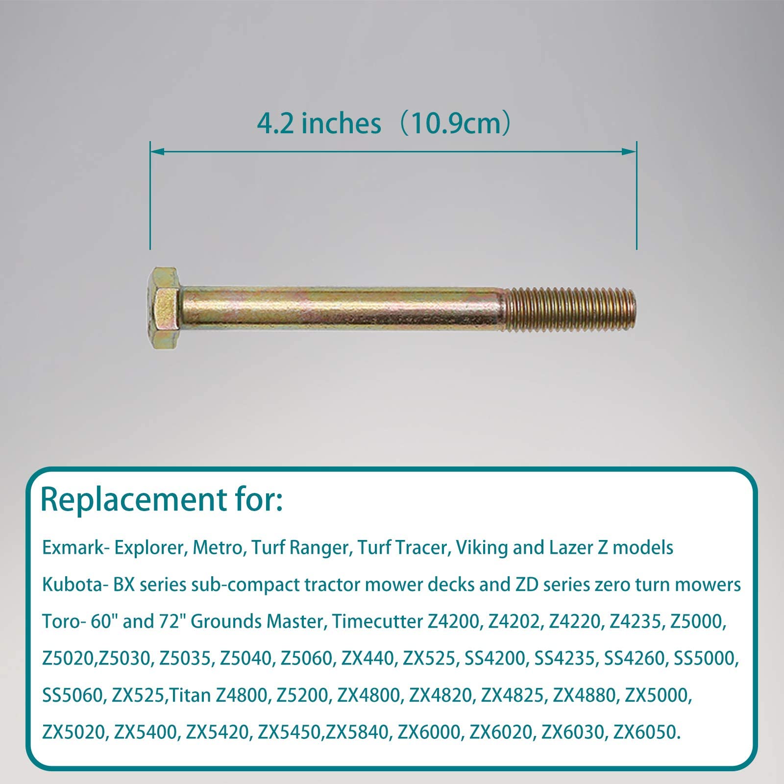 HQPASFY wheel kit close-up showing 5/8 bore fit and durability.
